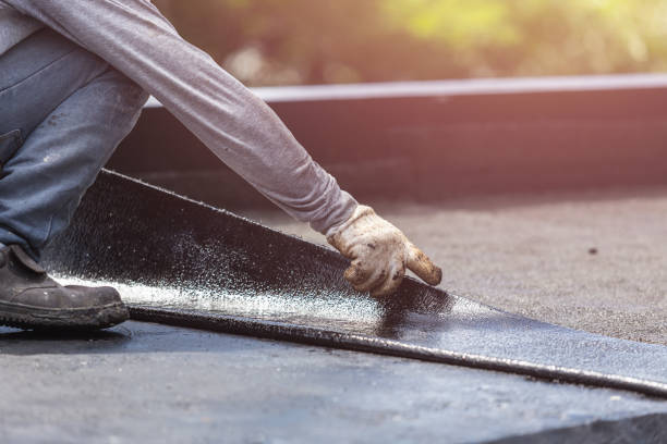 Professional Basement Waterproofing technician working in Boswell, PA